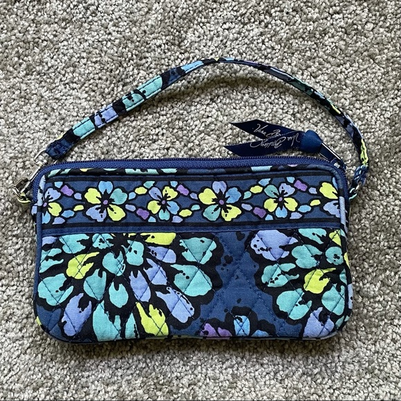 Vera Bradley Handbags - Vera Bradley Wristlet ~ Indigo Pop